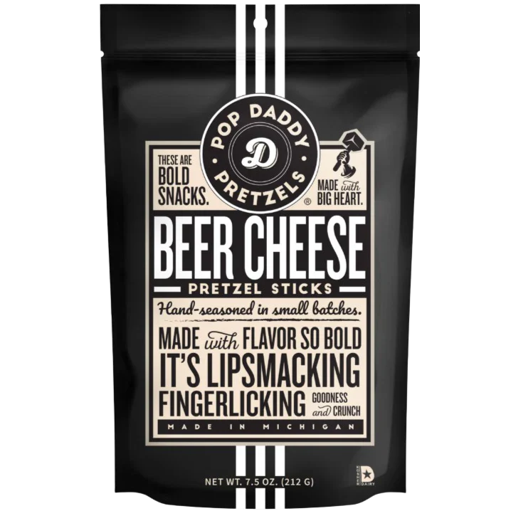 Beer Cheese Pretzel Sticks