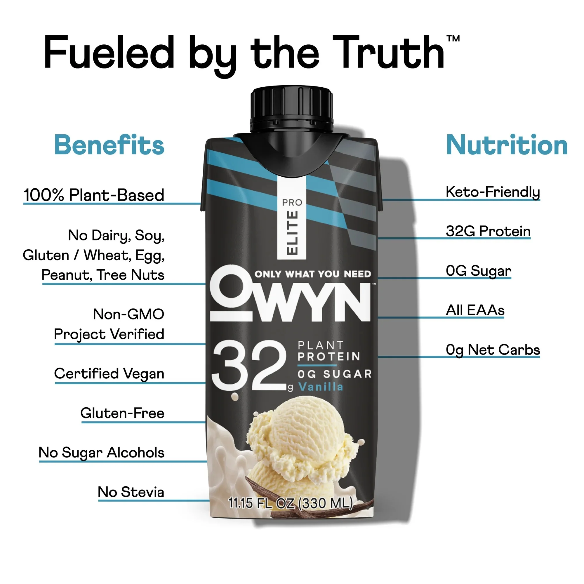 Pro Elite Vanilla Protein Drink (4 Pack) - Image 4