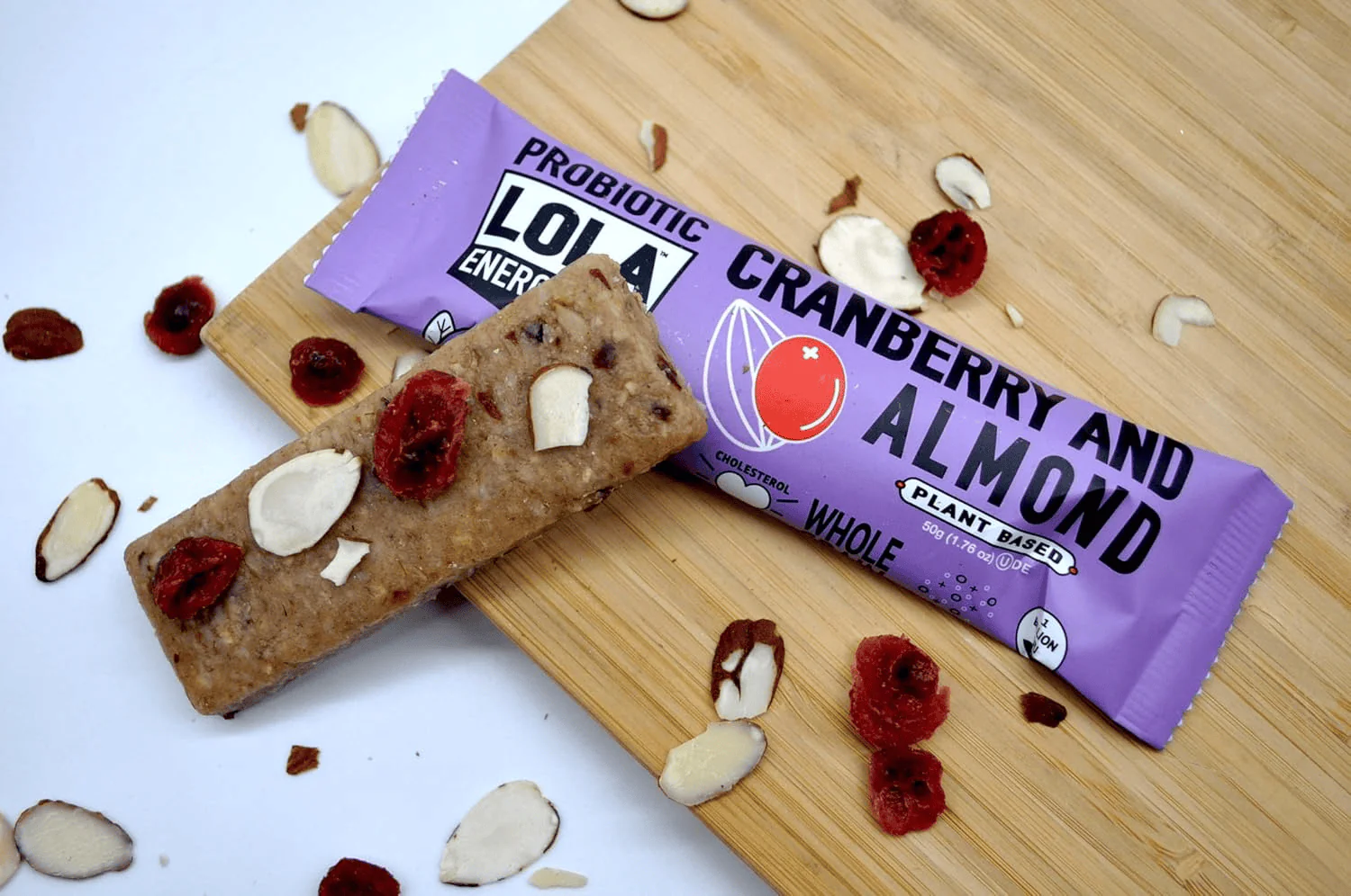 Probiotic Cranberry & Almond Bar (12 CT) - Image 2