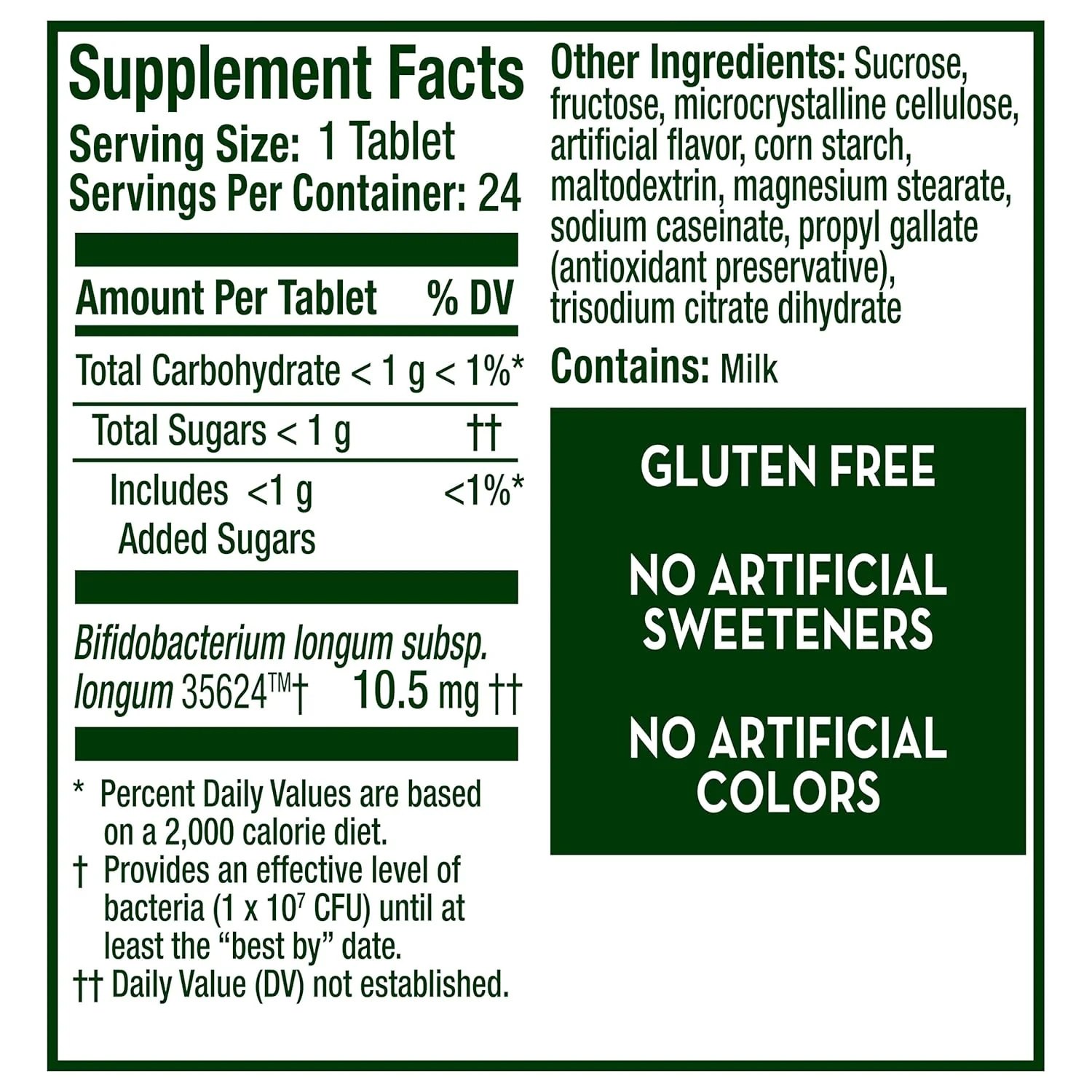 Probiotic Digestive Support Chewable Tablets - Banana/Strawberry (24 CT) - Image 4