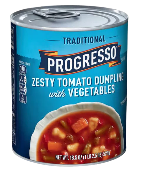 Zesty Tomato Dumpling Soup
