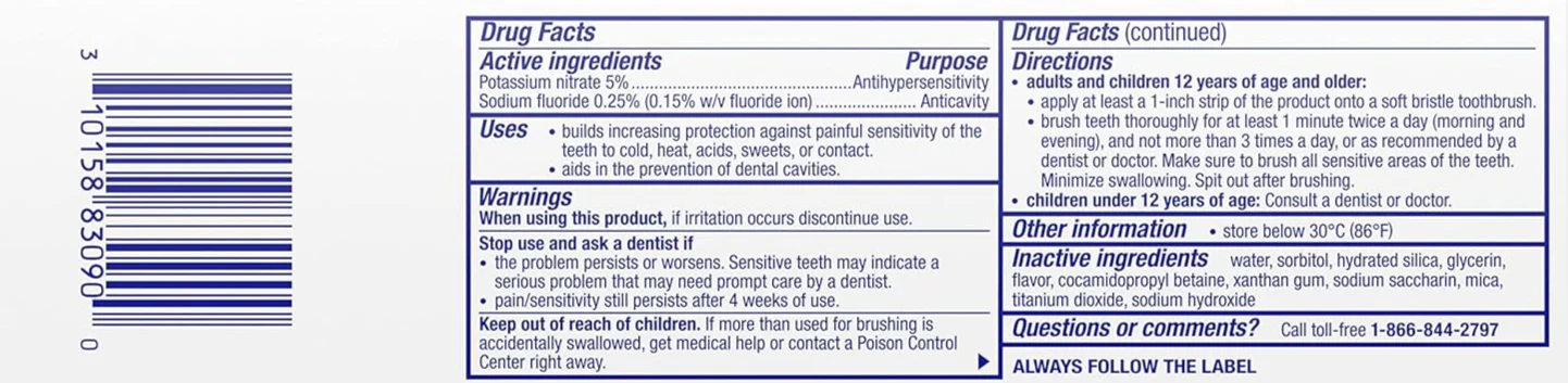Pronamel Multi-Action Enamel Toothpaste for Sensitive Teeth - Image 3