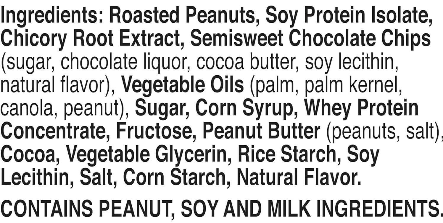 Protein Chewy Bars Family Pack - Peanut Butter Dark Chocolate (15CT) - Image 3