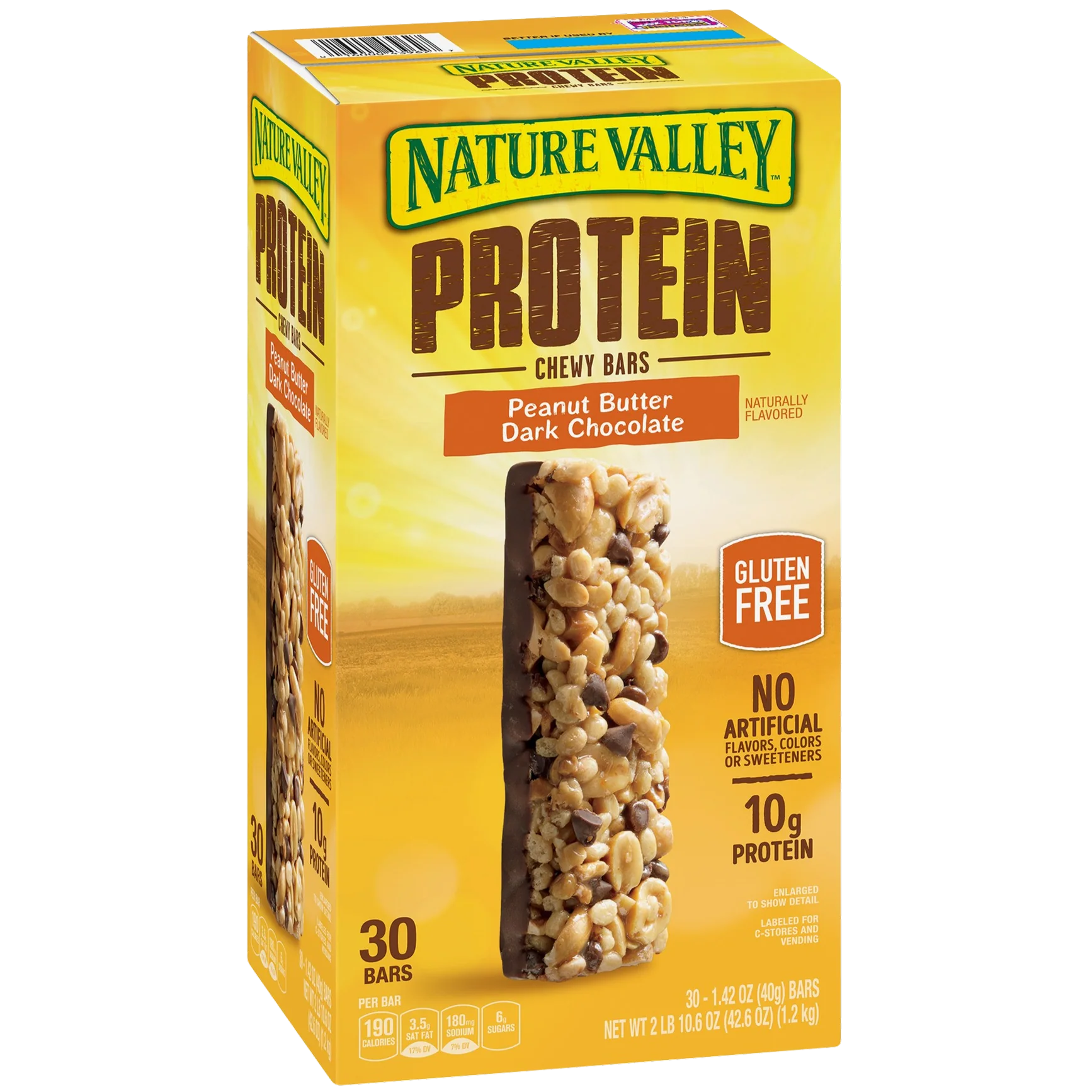 Protein Chewy Bars Peanut Butter Dark Chocolate