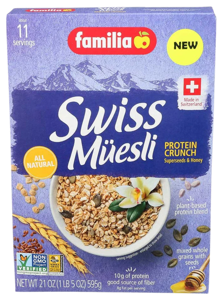Protein Crunch Swiss Muesli