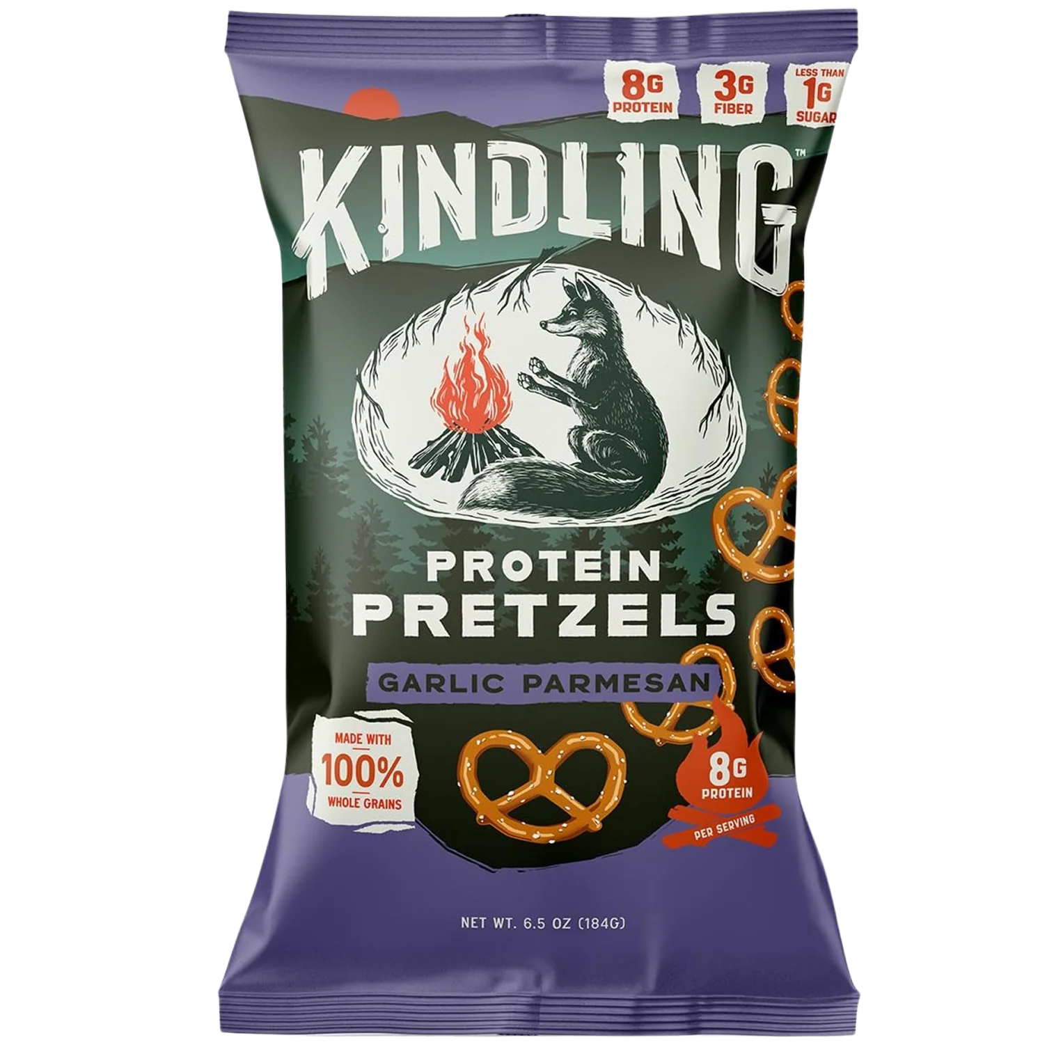 Protein Pretzels - Garlic Parmesan