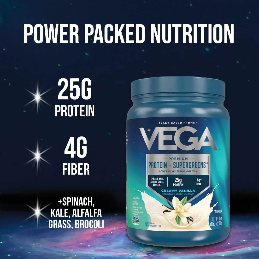 Protein + Supergreens - Creamy Vanilla - Image 2