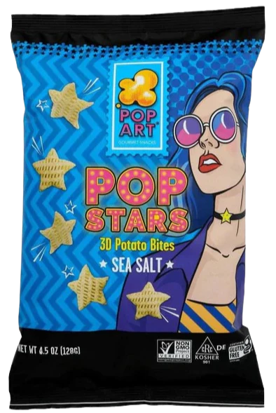 Puff Stars Sea Salt Potato Bites