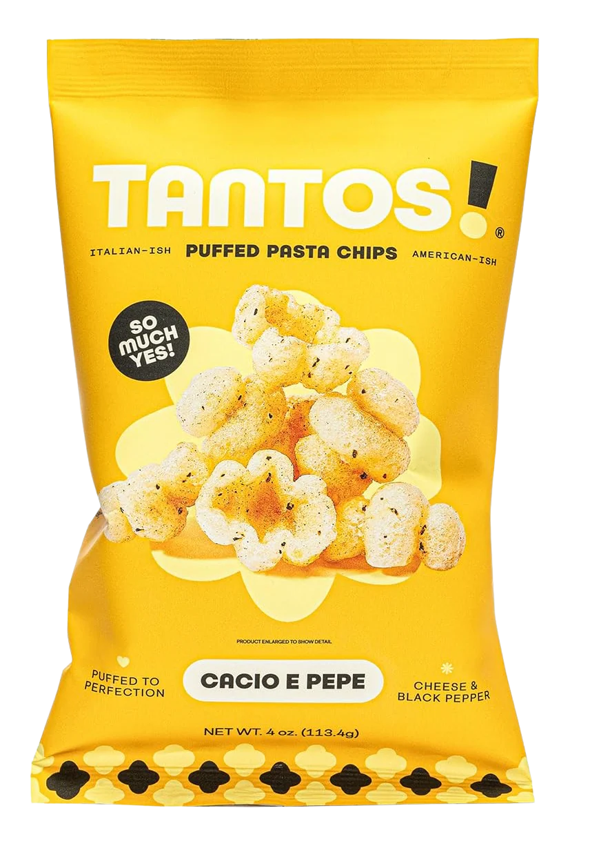 Puffed Pasta Chip - Cacio e Pepe Flavor