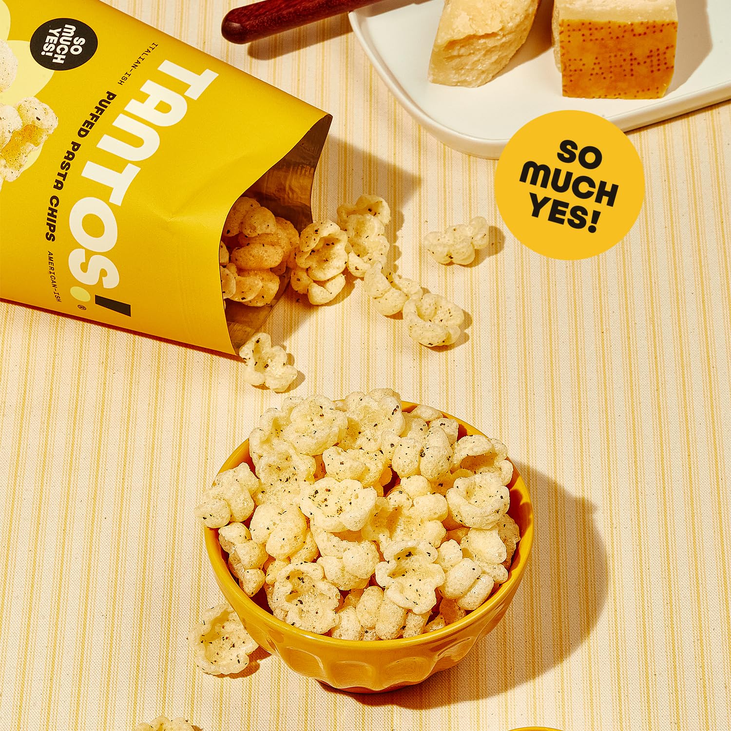 Puffed Pasta Chip - Cacio e Pepe Flavor - Image 2