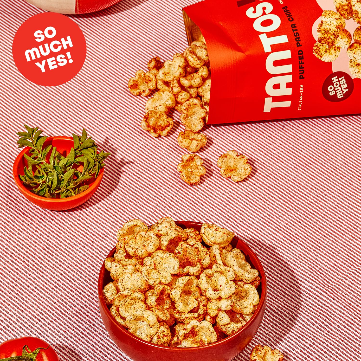 Puffed Pasta Chip - Marinara Flavor - Image 2