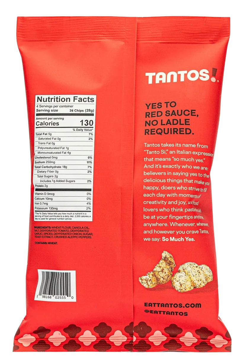 Puffed Pasta Chip - Marinara Flavor - Image 3