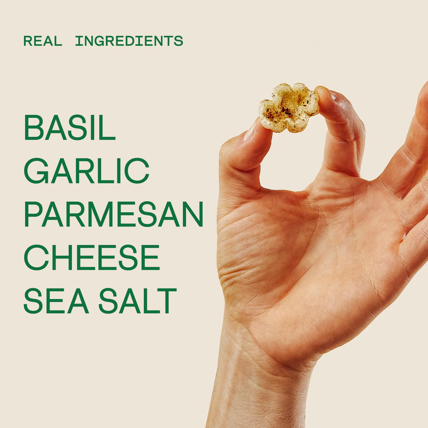 Puffed Pasta Chip - Pesto Flavor - Image 2