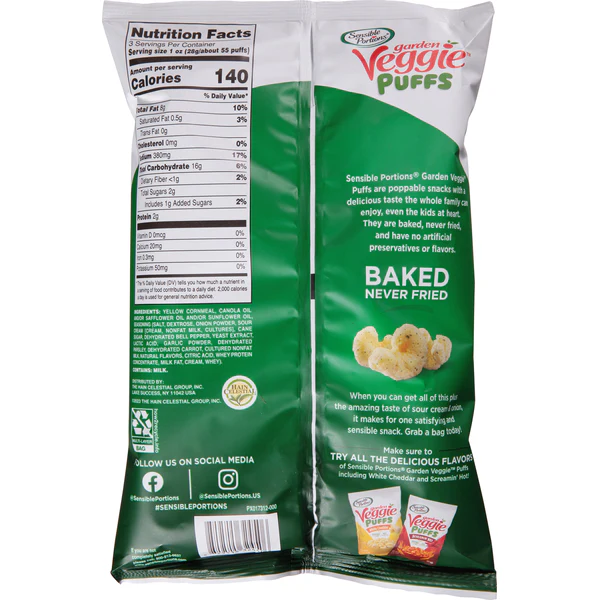Sour Cream Veggie Puffs - Image 2