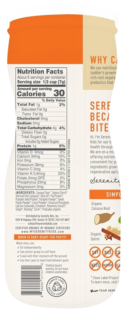 Pumpkin & Cinnamon Grain Free Puffs - Image 4