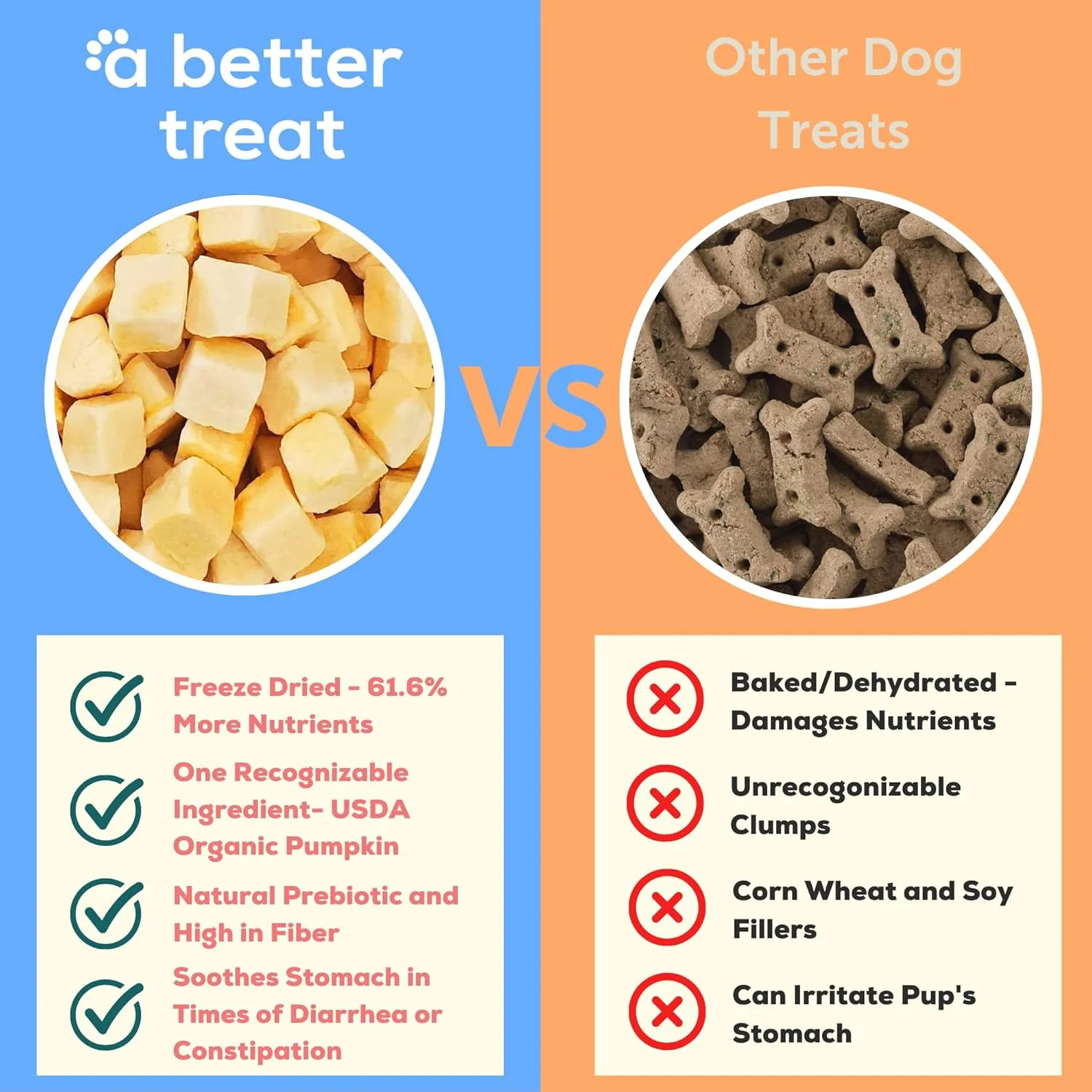 Pumpkin Dog and Cat Treats - Image 2