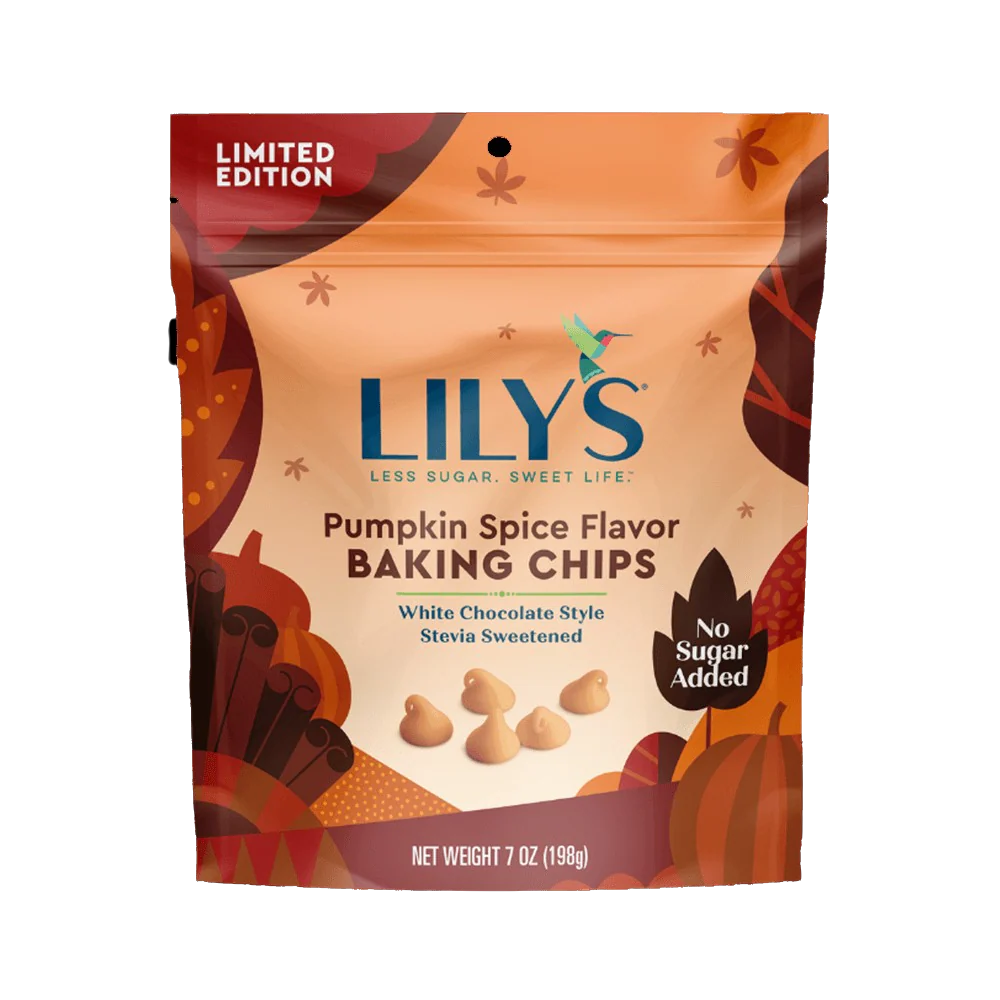 Pumpkin Spice Flavor White Chocolate Style Baking Chips