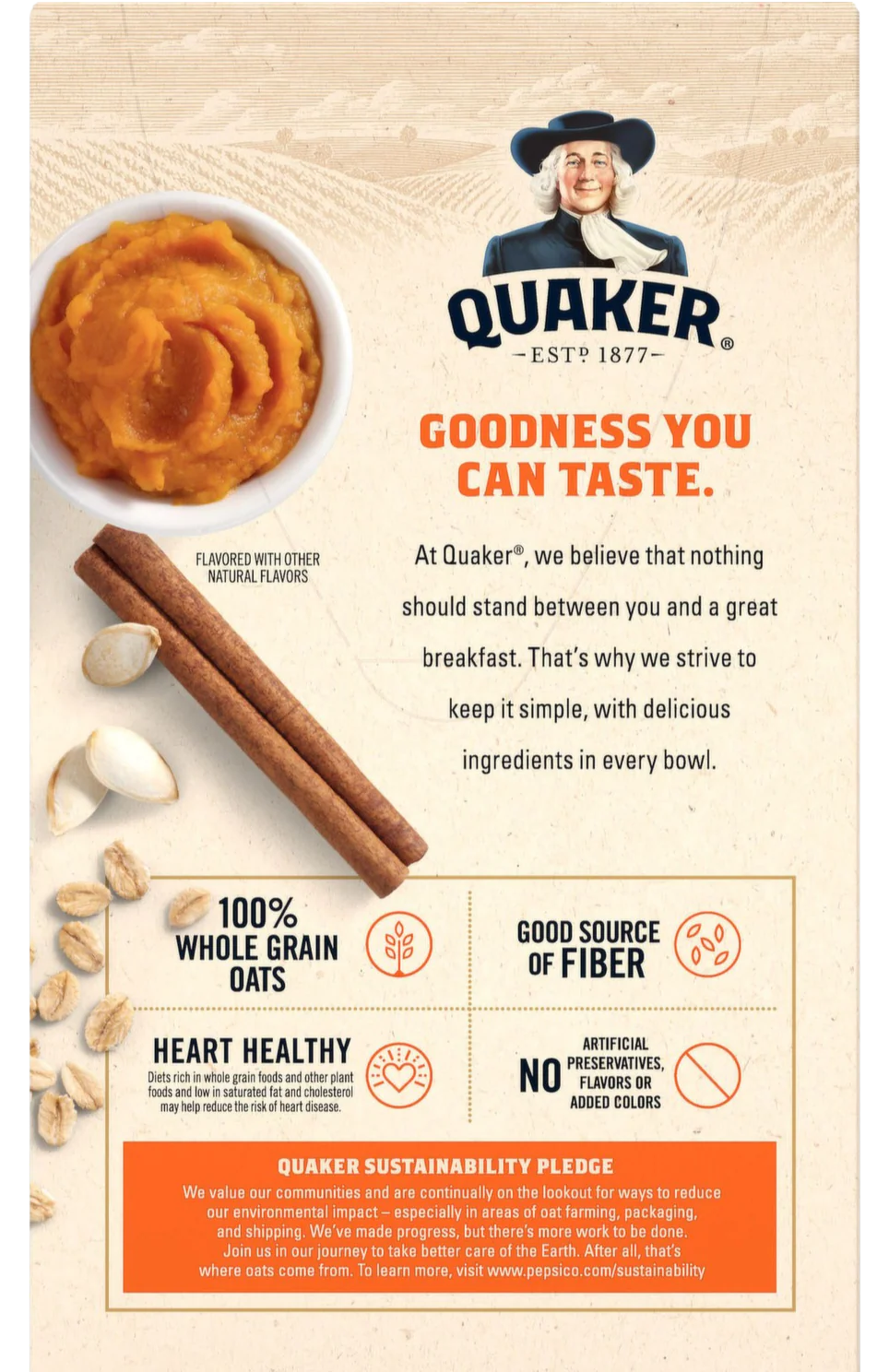 Pumpkin Spice Instant Oatmeal - Image 2