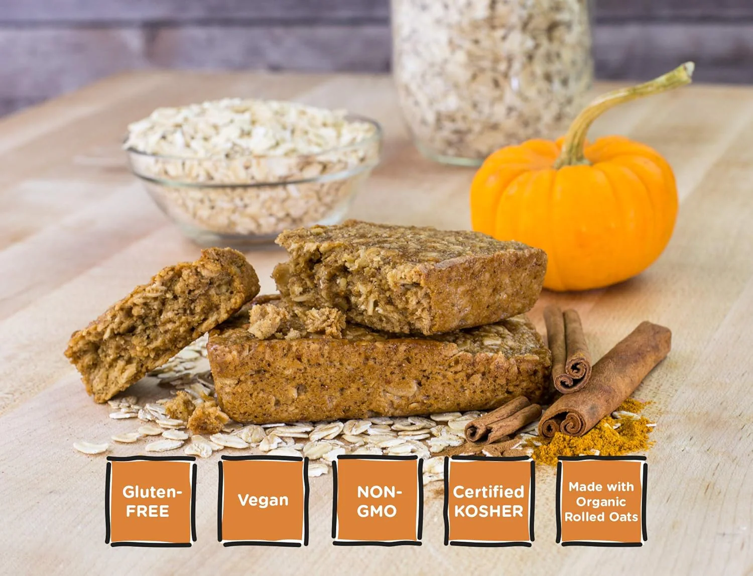 Pumpkin Spice Oat Bar (12 CT) - Image 3