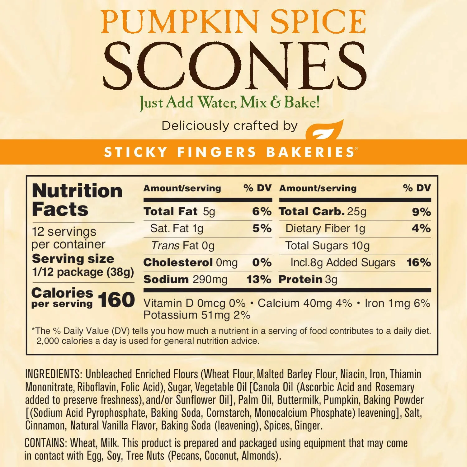 Pumpkin Spice Scone Mix - Image 4