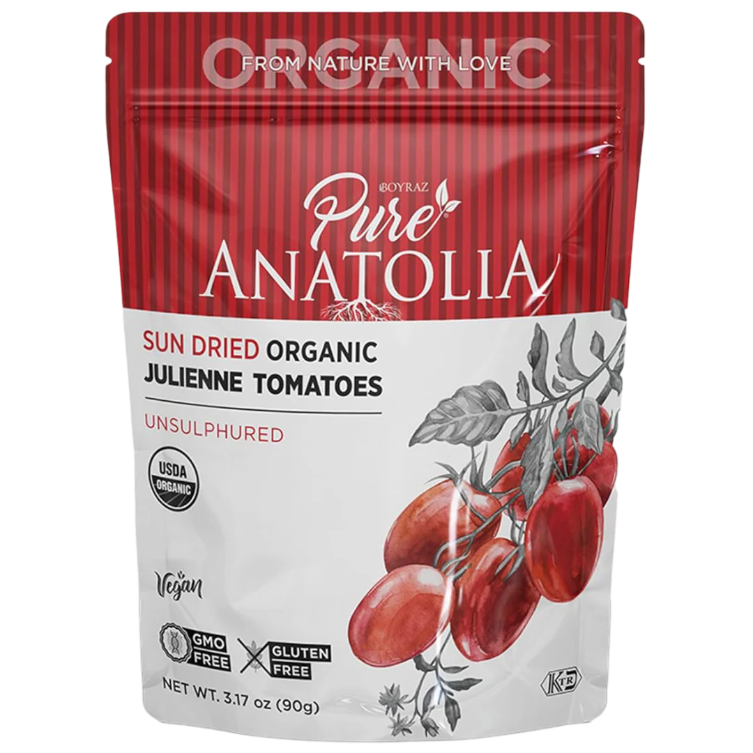 Organic Sun-Dried Julienne-Cut Tomatoes