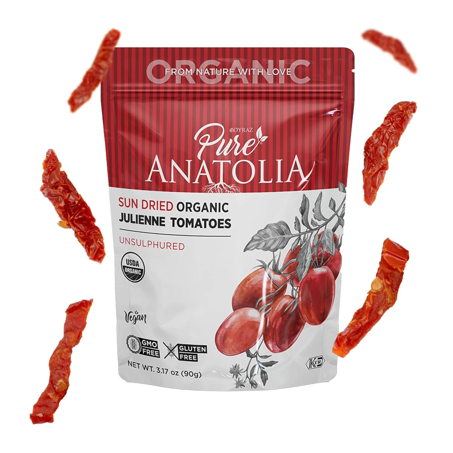 Organic Sun-Dried Julienne-Cut Tomatoes - Image 2