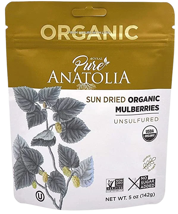 Organic Sun-Dried Mulberry