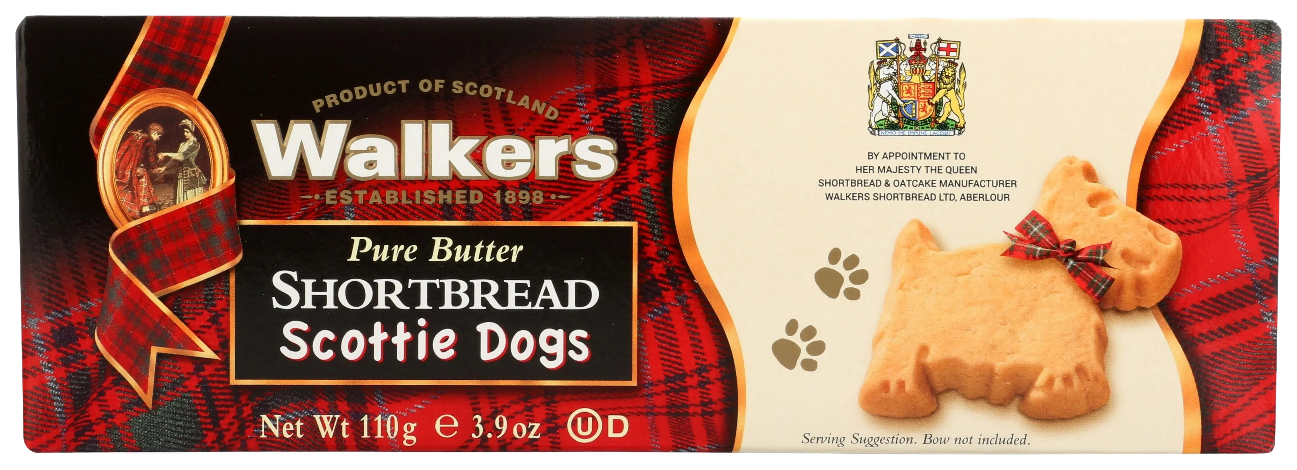 Pure Butter Scottie Dogs Shortbread