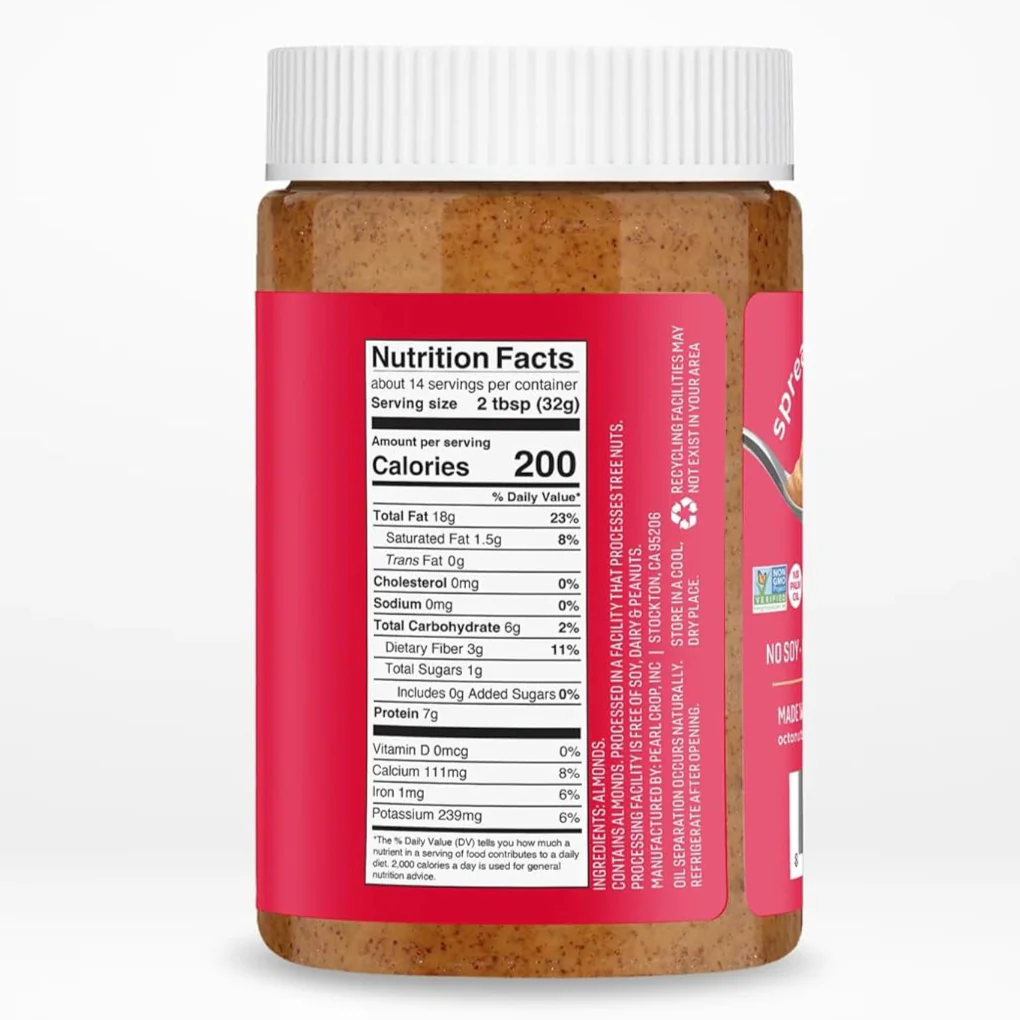 Pure & Creamy Roasted Almond Butter - Image 4