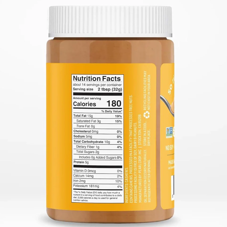 Pure & Creamy Cashew Butter - Image 4