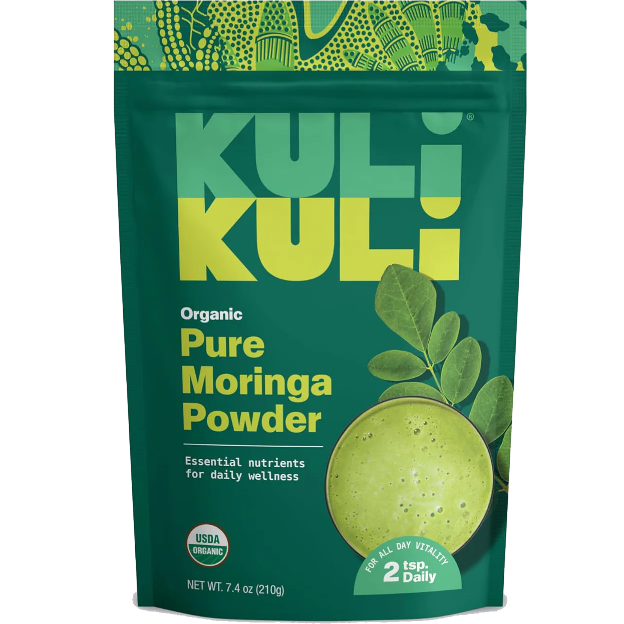 Pure Organic Moringa Vegetable Powder - Green Superfood