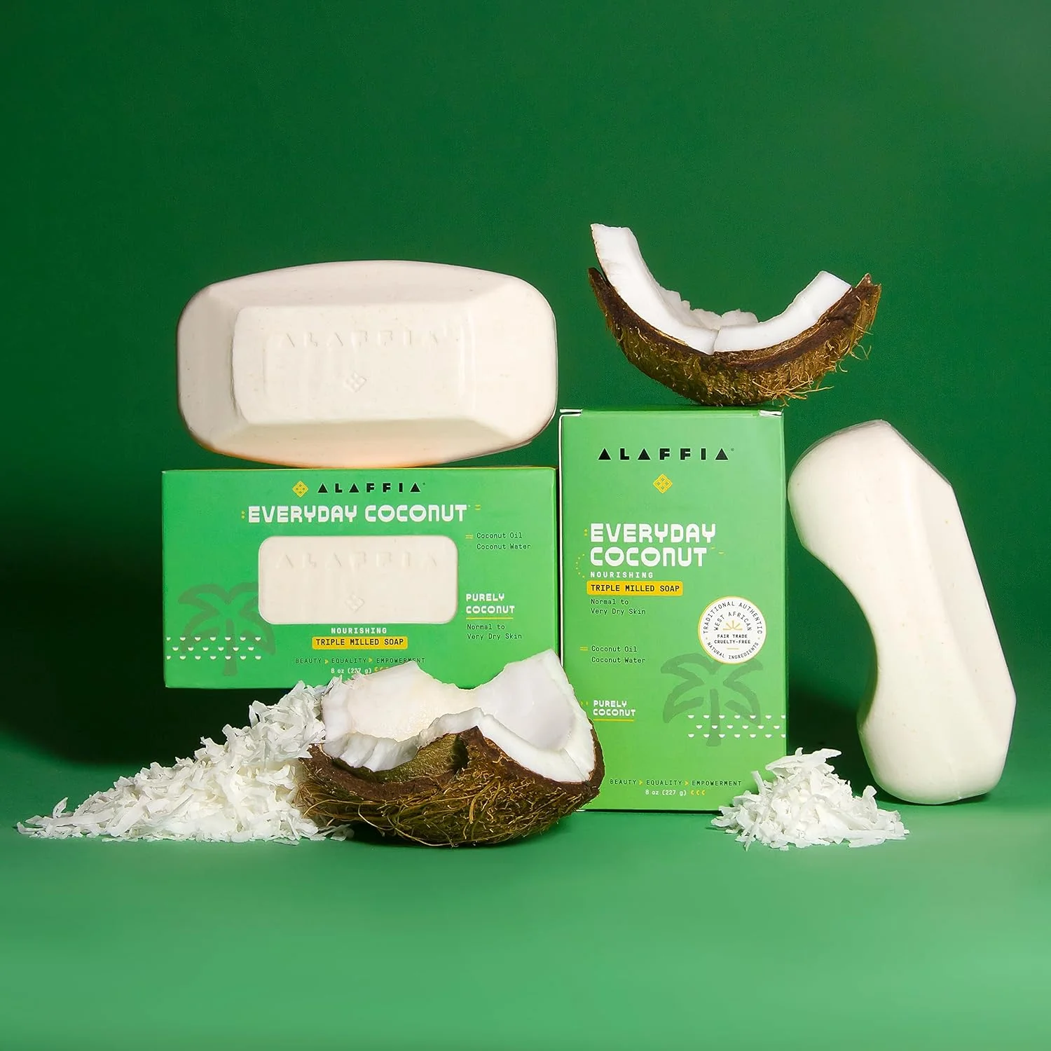 Purely Coconut Nourishing Soap Bar - Image 4