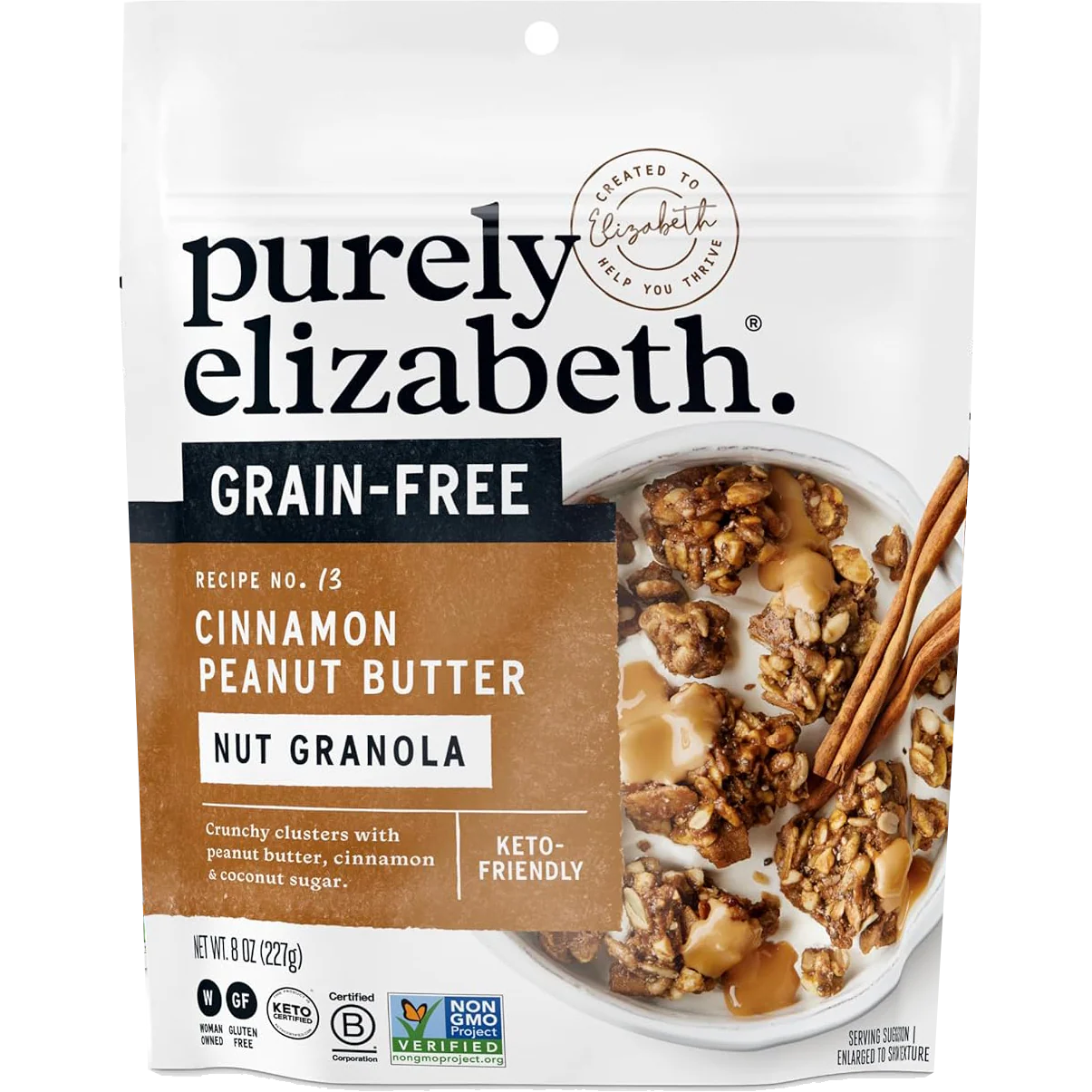Cinnamon Peanut Butter Granola