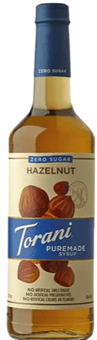 Puremade Zero Sugar Hazelnut Syrup
