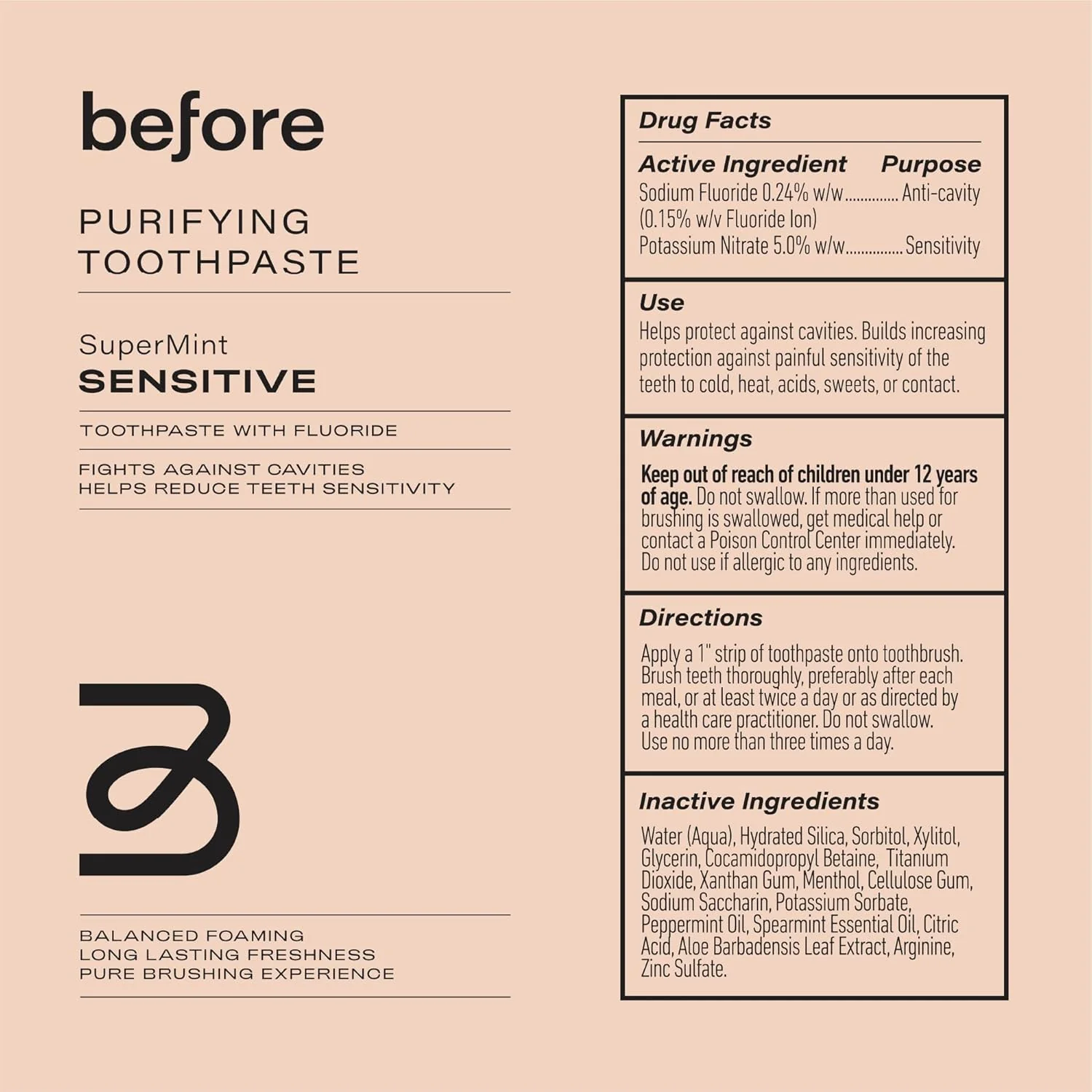 Purifying Toothpaste Supermint Sensitive - Image 4