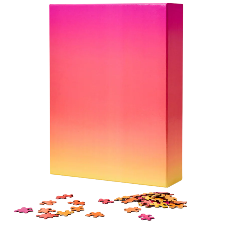 Puzzle - Pink/Yellow Gradient (1000 Pieces)