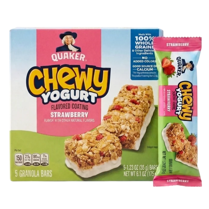 Quaker Chewy Yogurt Granola Bars Strawberry - Image 2