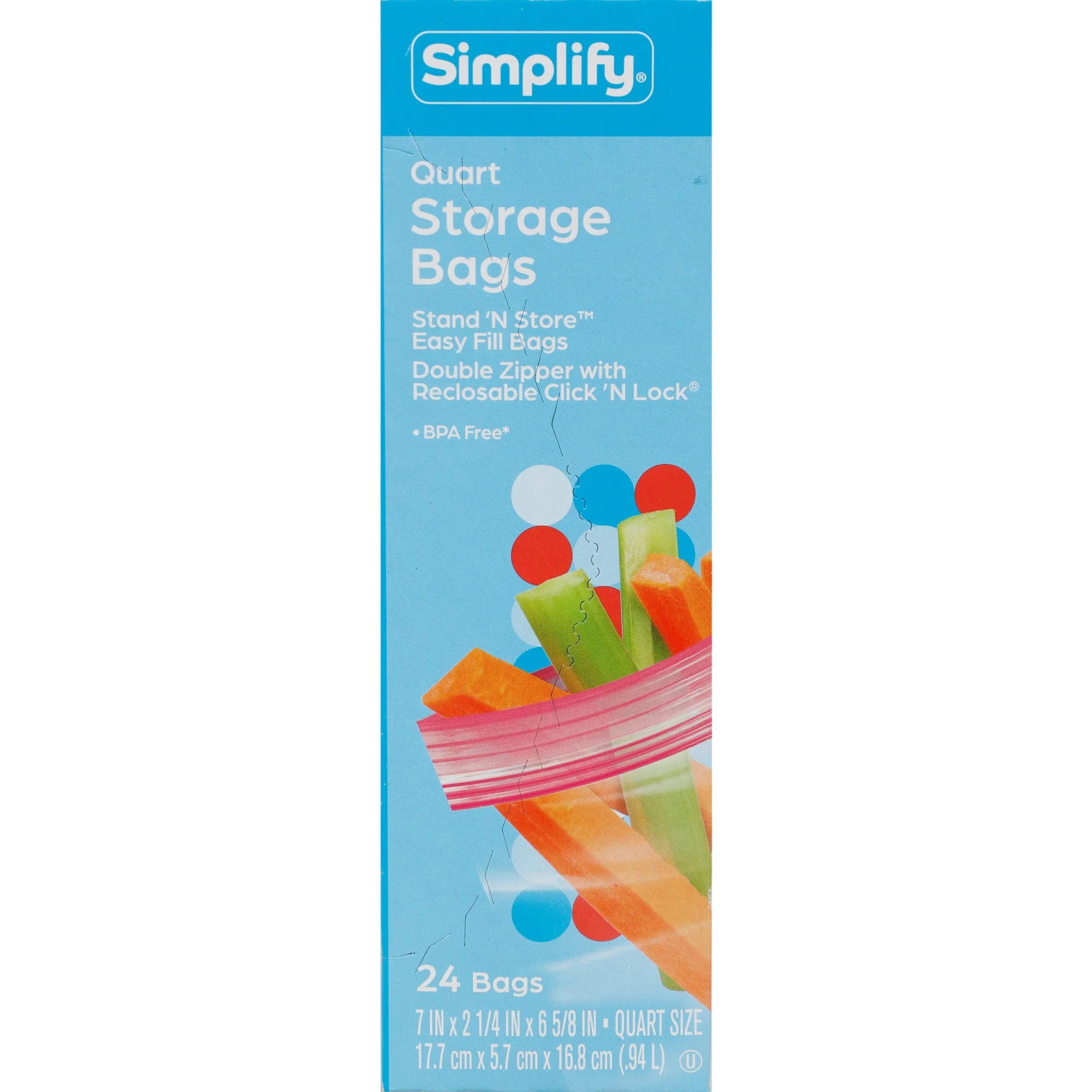 Quart Storage Bags (24 CT)