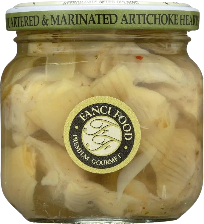 Quartered & Marinated Artichoke Hearts