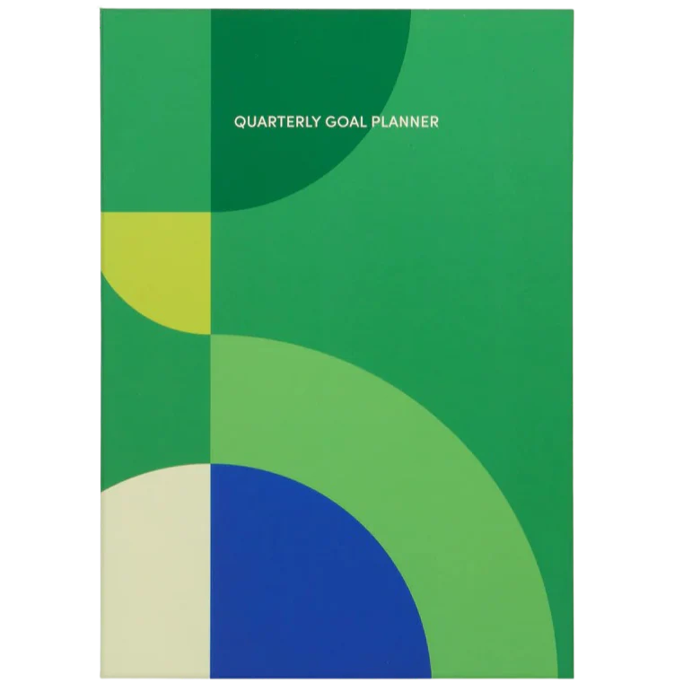 Quarterly Goal Planner - Green