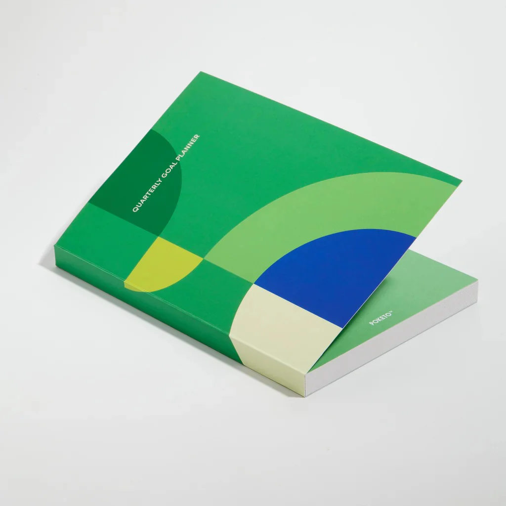 Quarterly Goal Planner - Green - Image 2
