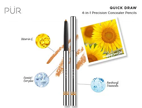 Quick Draw 4-In-1 Precision Concealer Pencil - Tan - Image 4