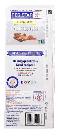 Quick Rise Yeast 3Pk - Image 2