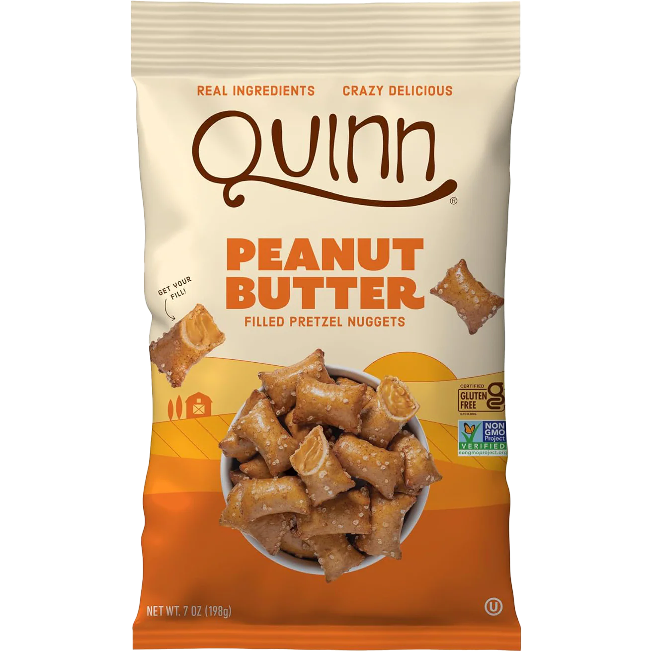 Gluten Free Peanut Butter Filled Pretzel Nuggets
