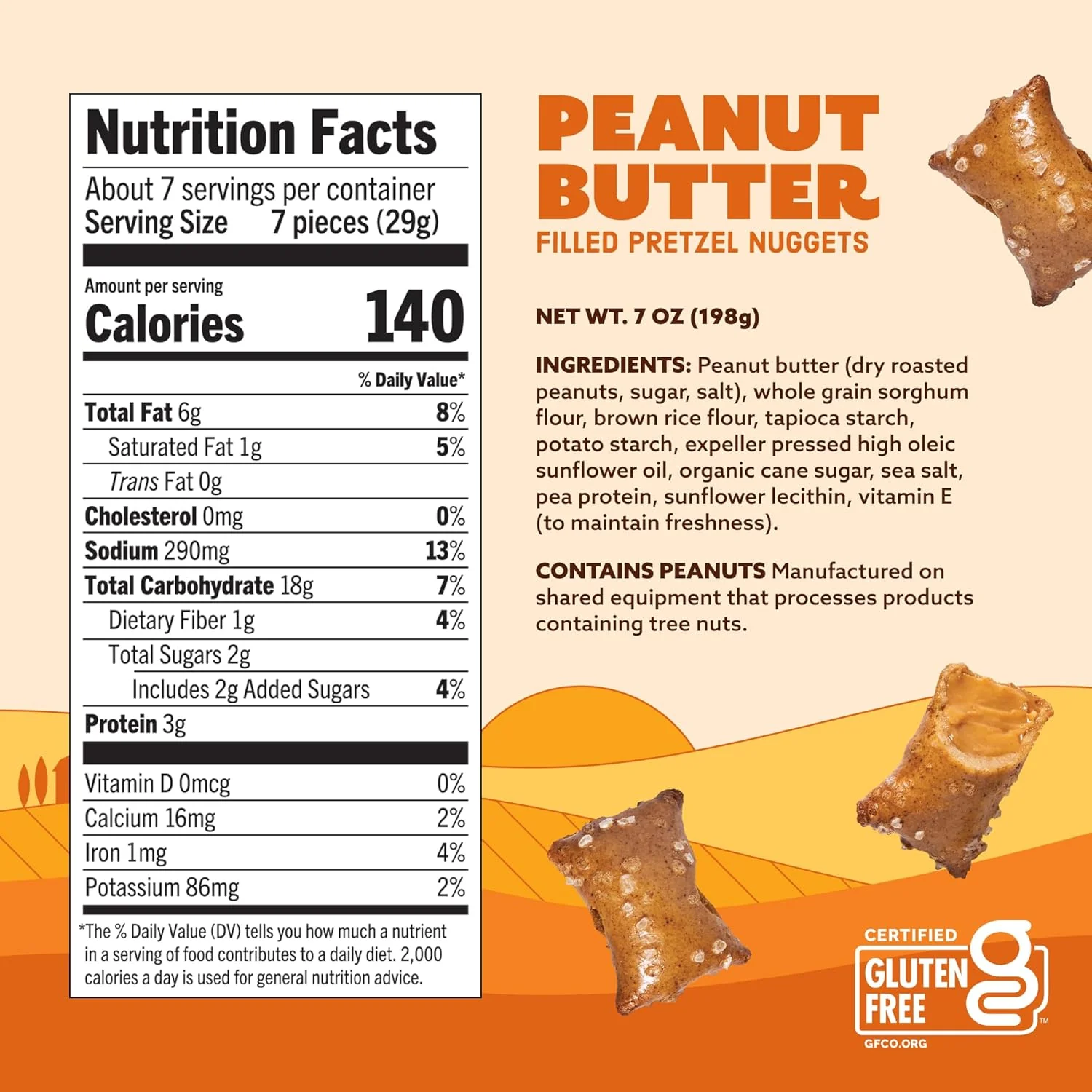Gluten Free Peanut Butter Filled Pretzel Nuggets - Image 4