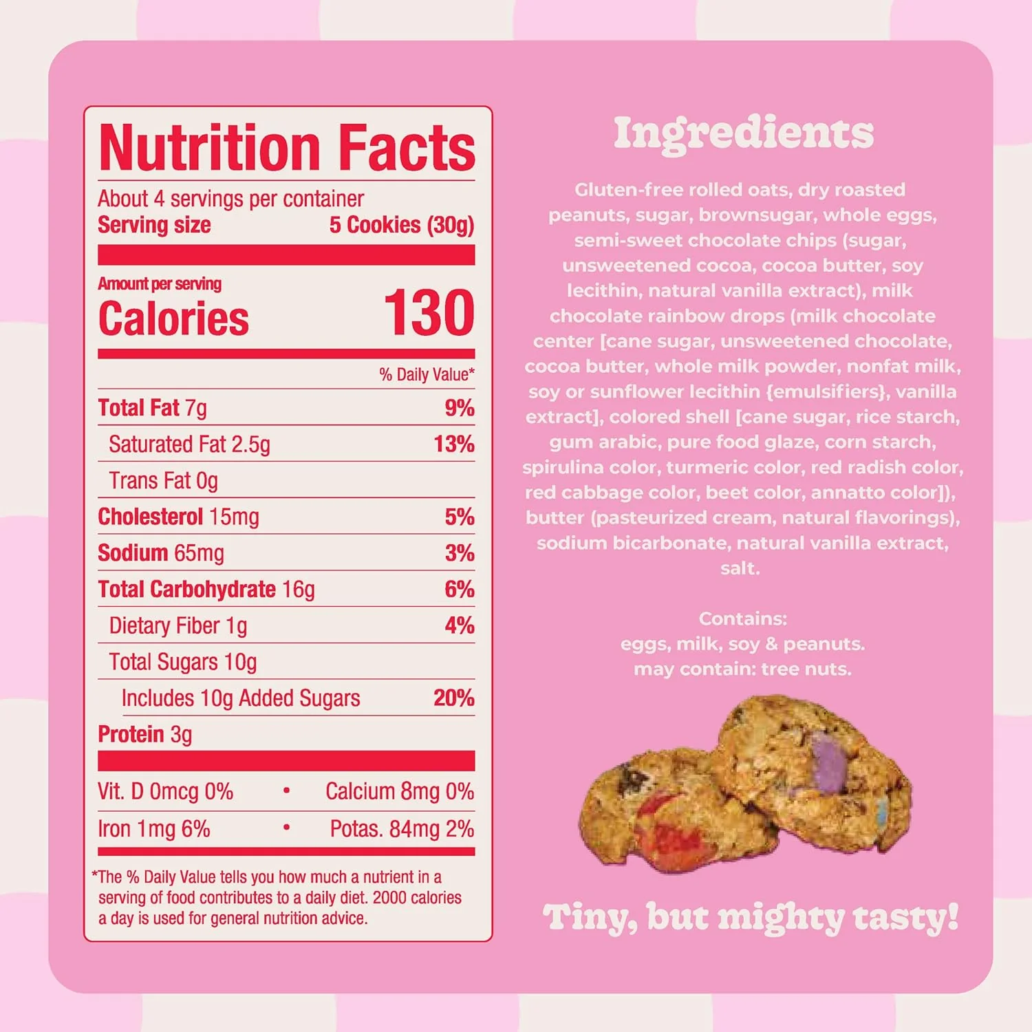 Rainbow Chip Mini Cookies - Image 4