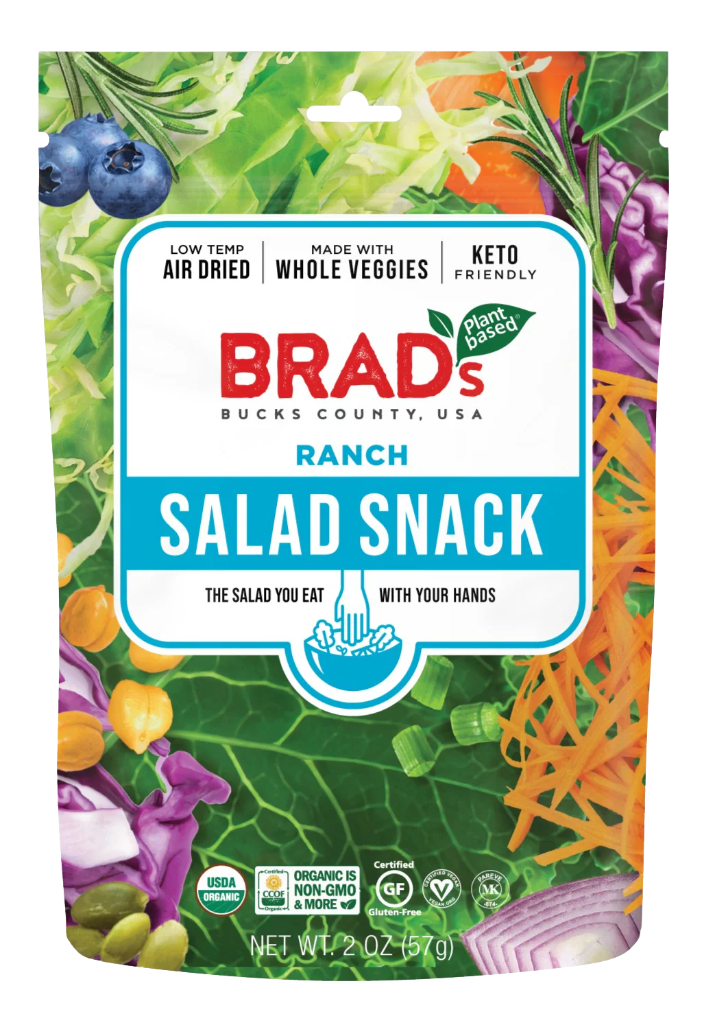 Ranch Salad To Go Snack