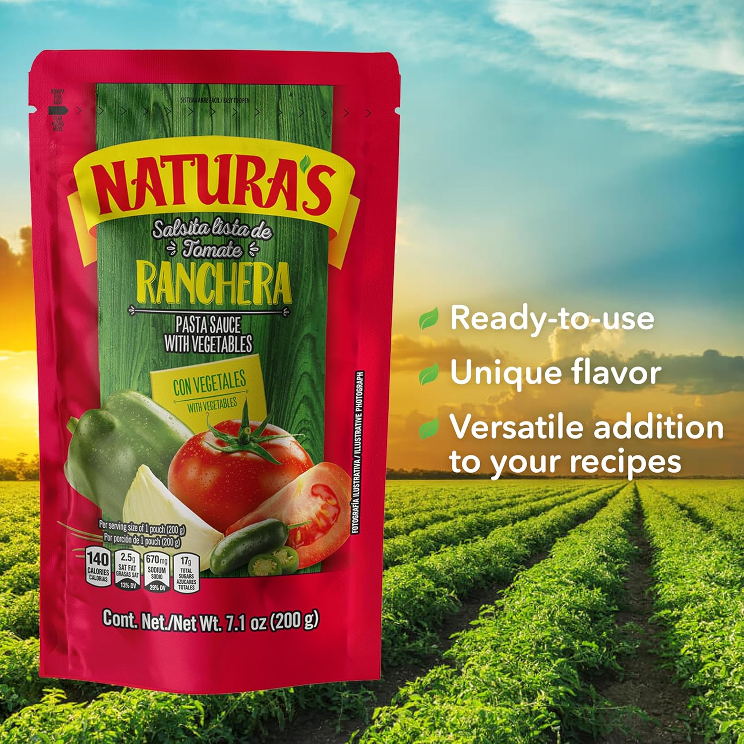 Ranchera Style Pasta Sauce - Image 2