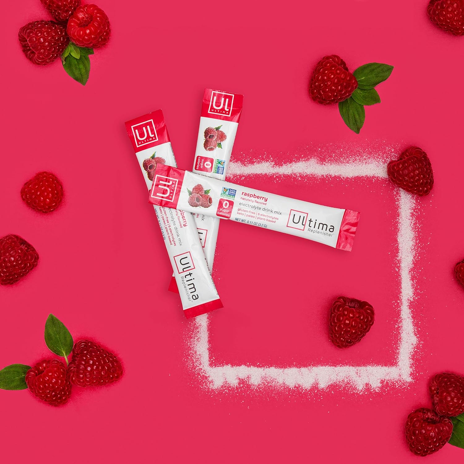 Raspberry Electrolyte Powder (20 Packets) - Image 2