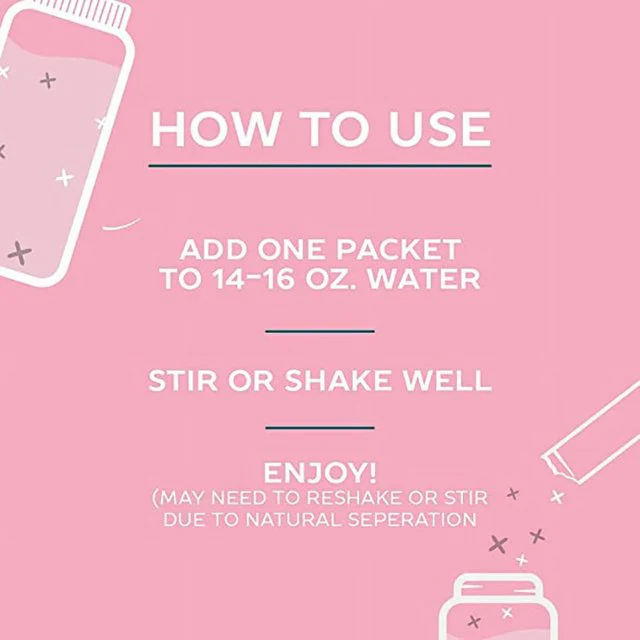 Raspberry Lemonade Hydration Drink Mix (6 Packet) - Image 3
